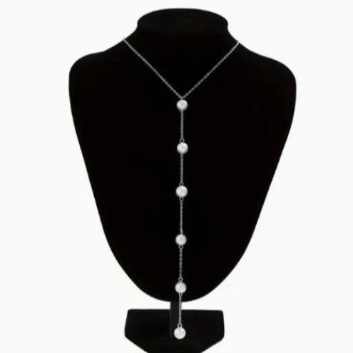 Pikk ohukese ketiga Y kujuline kaelakeeehtednaistele