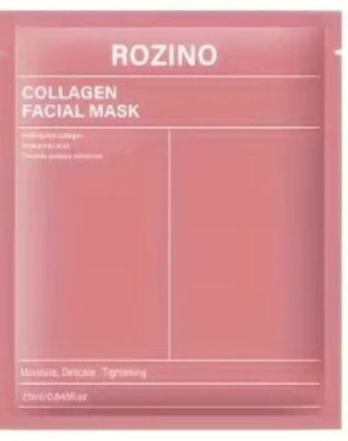 Collagen facial mask